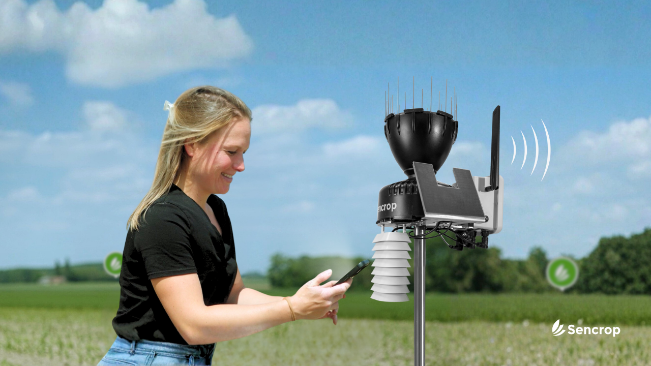 Sencrop 4G weather stations: agricultural weather enters a new era